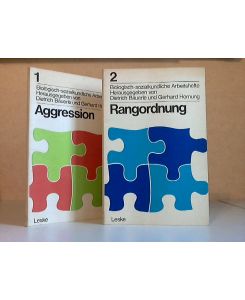 Aggression - Rangordnung - Biologisch-sozialkundliche Arbeitshefte 1 und 2  - 2 Arbeitshefte