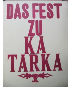 Das Fest zu Katarka.   - Linolschnitte von Axel Hertenstein.
