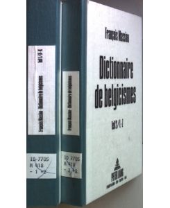 Dictionnaire des Belgicismes (2 vols. cpl. / 2 Bände KOMPLETT)