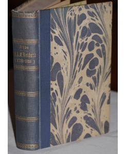 H. A. O. Reichard (1751-1828). Seine Selbstbiographie. Überarbeitet und herausgegeben von Hermann Uhde.