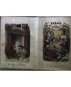 Fabeln aller Völker (mit 10 colorirten Bildern von 12 und einem farbigen Titelblatt von G. Bartsch)