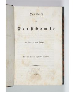 Handbuch der Forstchemie.