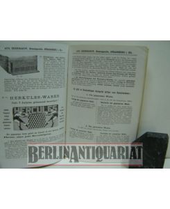 Bienengeräte. März 1912. Katalog 32.   - Alleinfabrikant der weltbekannten Herkules Waben.
