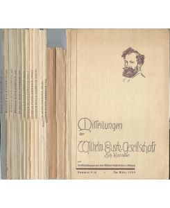 Wilhelm-Busch-Jahrbuch 1939; 1949-1954; 1956-1970