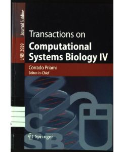 Transactions on Computational Systems Biology IV  - Journal Subline; Lecture Notes in Computer Science 2939