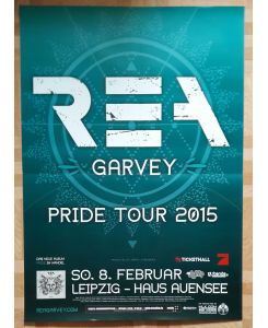 Ray Garvey, Pride Tour 2015, Tourposter, Leipzig, Haus Auensee, Größe A1