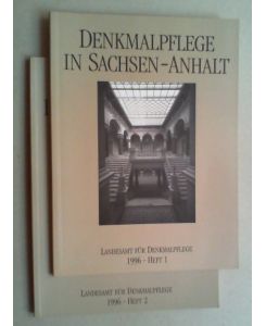 Denkmalpflege in Sachsen-Anhalt. 4. Jg. (1996) in 2 Heften. Hg. vom Landesamt für Denkmalpflege Sachsen-Anhalt.