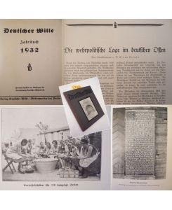 Deutscher Wille. Jahrbuch 1932, herausgegeben im Auftrage des Kuratoriums Deutscher Wille e. V.
