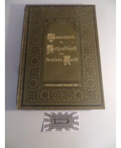 Monatsschrift für Gottesdienst und kirchliche Kunst - 21. Jahrgang : Januar - Dezember 1916.