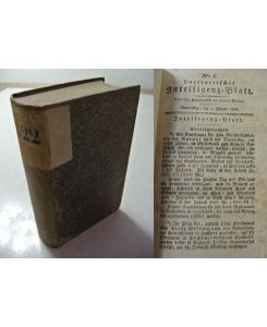 Luzernisches Intelligenz-Blatt. Jg. 1822 (52 Nummern in einem Band).