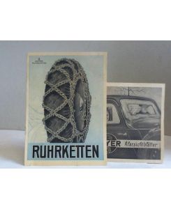 Ruhrketten / Klarsichtscheiben, Klarsichtblätter. 2 Werbebroschüren
