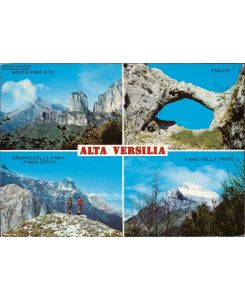 Alta Versilia - Forato - Monte Procinto Mehrbildkarte
