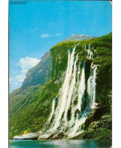 Geirangrfjorden with the waterfalls