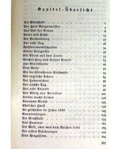 Rot und Schwarz. Eine Chronik des XIX. Jahrhunderts.   - Hrsg. u. übersetzt v. Friedrich von Oppeln-Bronikowski.  Gesammelte Werke. Erster Band.