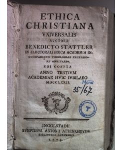 Ethica Christiana Universalis.