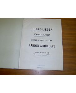 Gurre-Lieder von Jens Peter Jacobsen deutsch von Robert Franz Arnold für Soli, Chor und Orchester. (PN 6300).