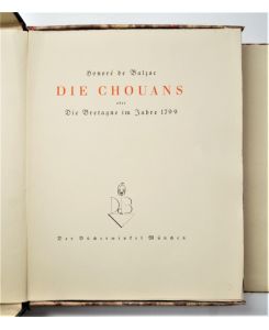 Die Chouans oder Die Bretagne im Jahre 1799