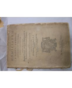 Volumen homiliarum e Sancti Ambrosii episcopi et doctoris libris contextum, opera et studio Stephani Leinatii.