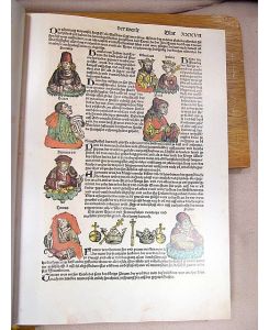Weltchronik. Kolorierte Gesamtausgabe von 1493. Einleitung und Kommentar von Stephan Füssel. .