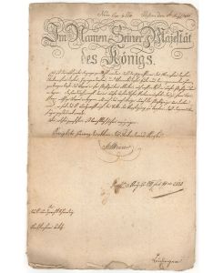 Im Namen Seiner Majestät des Königs. Passau den 4. Aug. 1811.