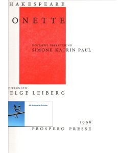 Sonette.   - Mit farbigen Original-Radierungen von Helge Leiberg. Auf dem Vorsatzblatt eine gewidmete Originalzeichbung von Leiberg.