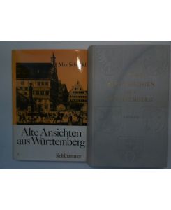 Alte Ansichten aus Württemberg. Abbildungs- u. Katalogband (2 Bände).