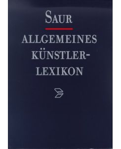 Saur Allgemeines Künstlerlexikon. Die Bildenden Künstler aller Zeiten und Völker.   - Band 24. DAMDANA-DAYAL,