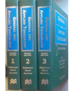 General and Applied Toxicology (3 vols. cpl. / 3 Bände KOMPLETT)