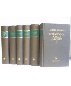 Bibliotheca realis iuridica. 6 Bände