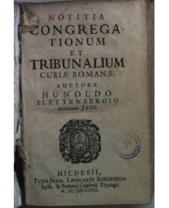 Notitia congregationum et tribunalium curiae Romanae.