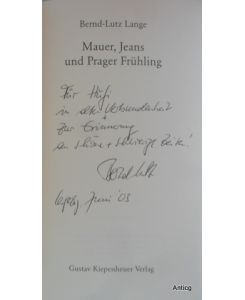 Mauer, Jeans und Prager Frühling.