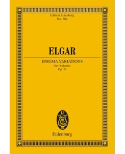 Enigma Variations op. 36  - (Reihe: Eulenburg Studienpartituren)