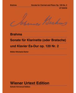 Sonate Es-Dur op. 120/2  - Nach der Stichvorlage und der Originalausgabe, (Serie: Wiener Urtext Edition)