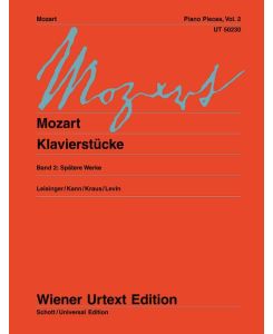 Klavierstücke Band 2  - Spätere Werke, (Serie: Wiener Urtext Edition)