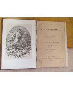 Lieder von Robert Burns. Mit einer biographischen Skizze von Albert Traeger und dem Portrait von Burns.