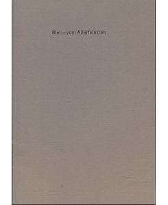 Blei vom Allerfeinsten.   - SchumacherGebler, Buchdruckerei und Verlag, Goethestraße 21, 8000 München 2.