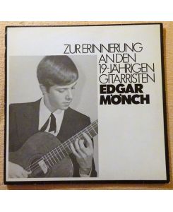 Zur Erinnerung an den 19jährigen Gitarristen Edgar Mönch LP 33 1/3 UMin