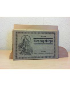 Album mit 12 der Ansichten aus dem Riesengebirge.   - Kupfertiefdruck.