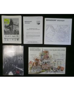 Kleinschriften zur Geschichte Bergedorfs, 33 Exemplare. Ua. Lichtwark, Riepenburg, Lohbrügge Vierland, Marschlande, Holsatia
