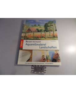 Aquarellmalerei Landschaften : [6 Vorlagenskizzen zum Heraustrennen].   - Topp art; Ready to paint.