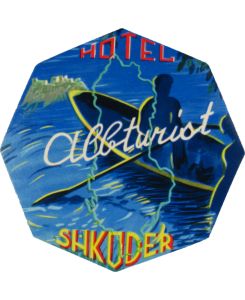 Aufkleber Hotel Shkoder (Albanien)