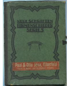 Neue Schriften und Firmenschilder. Serie 3.   - Kleine Ausgabe.