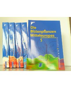 Die Blütenpflanzen Mitteleuropas. Hier Band 1-5 in 5 Büchern KOMPLETT!
