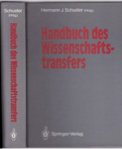 Handbuch des Wissenschaftstransfers. Mit 80 Abbildungen