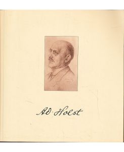 Adolf Holst. Eine Bibliographie  - der Kinder-Bilderbücher und illustrierten Gedichtsammlungen, die Texte von ihm enthalten. Mit Porträt des Dichters.