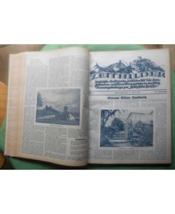 Zeitbilder zugleich illustrierte Zeitschrift für den Fremden- und Touristenverkehr der Pfalz. Sonntagsbeilage zur Pfälzische Presse.   - Jahrgänge 34, 35, 36 von 1930-1932, je 52 Ausgaben.
