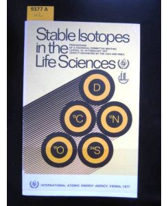 Stable isotopes in the life sciences.