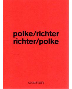 polke/richter - richter/polke. Essays by Robert Brown, Faith Chisholm, Dietmar Elger, Jill Lloyd, Axel Hinrich Murken and Christa Murken-Altrogge, Kenny Scharf.