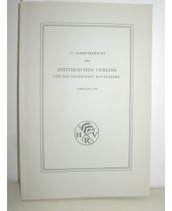 73. Jahresbericht des Historischen Vereins für die Grafschaft Ravensberg (Jahrgang 1981)