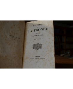 Histoire de la Fronde. 3 Bde. (komplett).